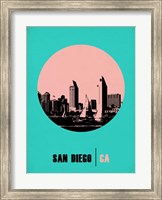 San Diego Circle 1 Fine Art Print