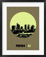 Phoenix Circle 1 Framed Print