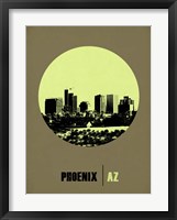 Phoenix Circle 1 Framed Print