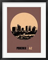 Phoenix Circle 2 Framed Print
