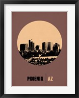 Phoenix Circle 2 Framed Print