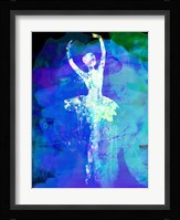 Ballerina's Dance Watercolor 4 Fine Art Print