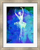 Ballerina's Dance Watercolor 4 Fine Art Print