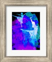 Two Ballerinas Watercolor 3 Fine Art Print