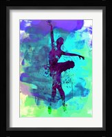 Ballerina Watercolor 4B Fine Art Print