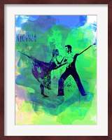 Romantic Ballet Watercolor 1 Fine Art Print