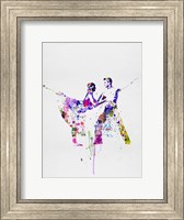 Romantic Ballet Watercolor 2 Fine Art Print