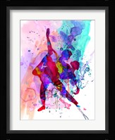 Romantic Ballet Watercolor 3 Fine Art Print