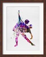 Romantic Ballet Watercolor 4 Fine Art Print