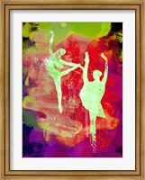 Bright Ballet Watercolor 1 Fine Art Print