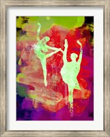 Bright Ballet Watercolor 1 Fine Art Print
