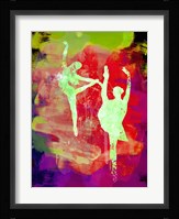 Bright Ballet Watercolor 1 Fine Art Print