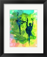 Ballet Watercolor 1B Fine Art Print