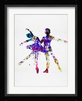 Ballet Dancers Watercolor 2 Fine Art Print