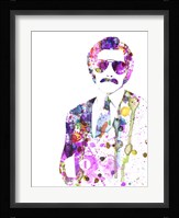 Anchorman Watercolor 1 Fine Art Print