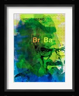 Walter White Watercolor 2 Fine Art Print