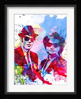 Blues Watercolor Fine Art Print