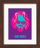 Dude Abides Purple Fine Art Print