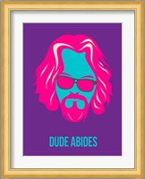 Dude Abides Purple Fine Art Print