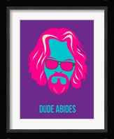 Dude Abides Purple Fine Art Print