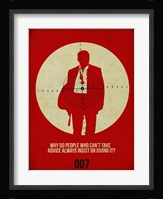 James Red Fine Art Print