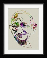 Gandhi Watercolor Fine Art Print