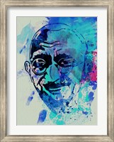 Gandhi Watercolor 1 Fine Art Print