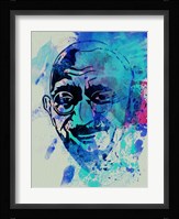Gandhi Watercolor 1 Fine Art Print