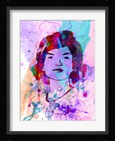Jackie Kennedy Watercolor Fine Art Print