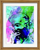 Gandhi Watercolor 2 Fine Art Print