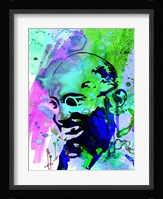 Gandhi Watercolor 2 Fine Art Print