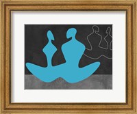 Blue Couple 2 Fine Art Print