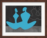 Blue Couple 2 Fine Art Print