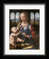 Madonna of the Carnation Fine Art Print
