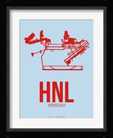 HNL Honolulu 1 Fine Art Print