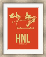 HNL Honolulu Airport 3 Fine Art Print
