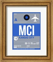 MCI Kansas City Luggage Tag 2 Fine Art Print