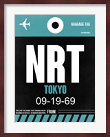 NRT Tokyo Luggage Tag 2 Fine Art Print