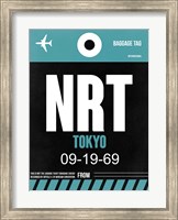 NRT Tokyo Luggage Tag 2 Fine Art Print