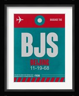 BJS Beijing Luggage Tag 1 Fine Art Print