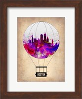 Boston Air Balloon Fine Art Print