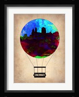 Cincinnati  Air Balloon Fine Art Print