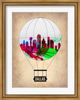 Dallas Air Balloon Fine Art Print