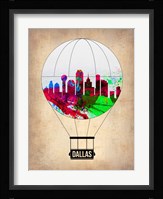 Dallas Air Balloon Fine Art Print