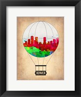 Denver  Air Balloon Fine Art Print