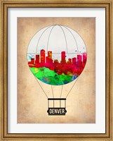 Denver  Air Balloon Fine Art Print