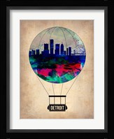 Detroit  Air Balloon Fine Art Print
