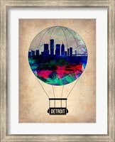 Detroit  Air Balloon Fine Art Print
