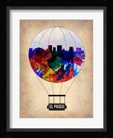 El Paseo Air Balloon Fine Art Print