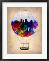 El Paseo Air Balloon Fine Art Print